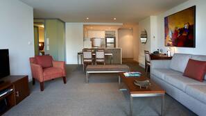 In-room safe, desk, blackout curtains, iron/ironing board