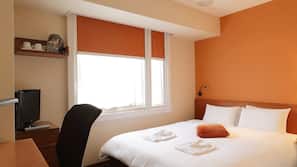 Premium bedding, down comforters, Select Comfort beds, in-room safe