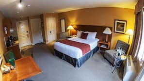 In-room safe, blackout curtains, iron/ironing board, cots/infant beds