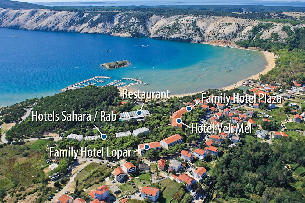 Aerial view, San Marino Sunny Resort by Valamar