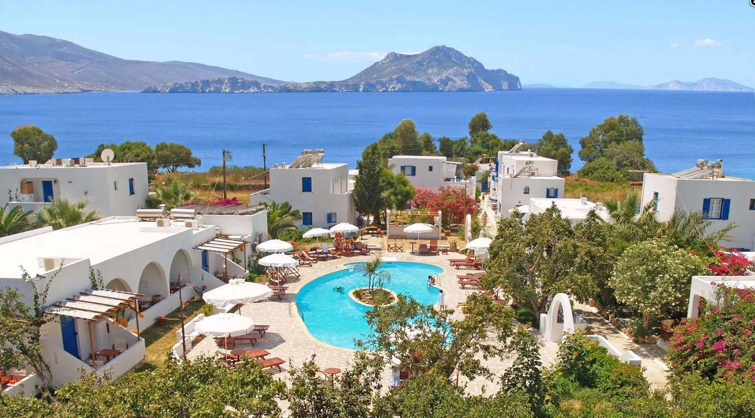 Lakki Village in Aegiali, Greece