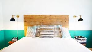 Roupas de cama premium, edredons de pluma, frigobar