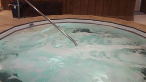 Indoor spa bath