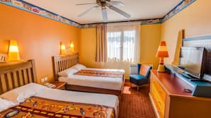 In-room safe, blackout curtains, soundproofing, iron/ironing board