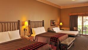Blackout curtains, iron/ironing board, free WiFi