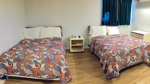 Blackout drapes, iron/ironing board, free WiFi