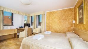 Premium bedding, down duvet, minibar, in-room safe