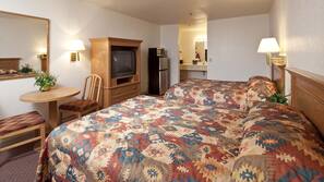 Pillowtop beds, iron/ironing board