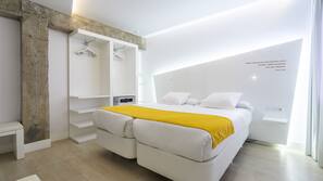 Minibar, caja fuerte, cortinas opacas y wifi gratis
