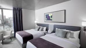 Premium bedding, in-room safe, individually decorated, desk