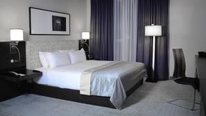 Premium bedding, in-room safe, individually decorated, desk