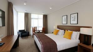 In-room safe, desk, blackout drapes, iron/ironing board