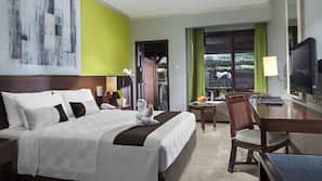 Minibar, in-room safe, desk, blackout curtains