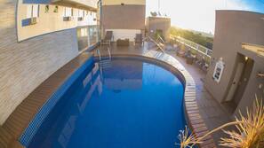 Piscina en la azotea