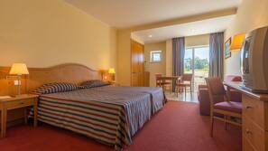 In-room safe, desk, blackout curtains, soundproofing