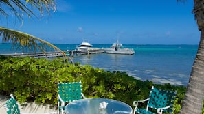 Private beach, sun-loungers, beach umbrellas, scuba diving