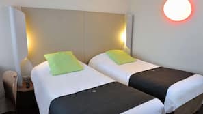 1 chambre, literie de qualité supérieure, bureau