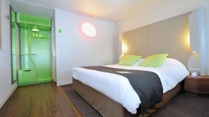 1 chambre, literie de qualité supérieure, bureau