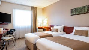 1 Schlafzimmer, hochwertige Bettwaren, Minibar, Zimmersafe