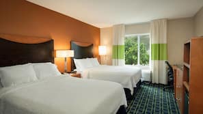 Premium bedding, in-room safe, desk, blackout drapes