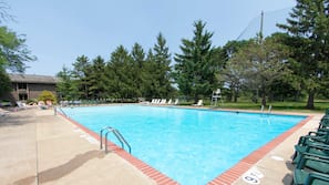 Indoor pool, outdoor pool