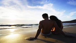 Sulla spiaggia, teli da spiaggia
