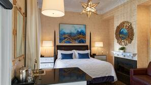 Premium bedding, in-room safe, individually decorated