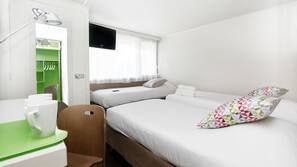 Premium bedding, desk, blackout curtains, iron/ironing board