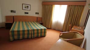 In-room safe, desk, blackout curtains, free cots/infant beds