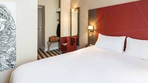 1 chambre, rideaux occultants, chambres insonorisées
