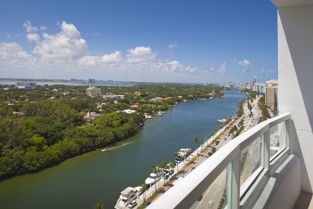 View from room, Fontainebleau Miami Beach