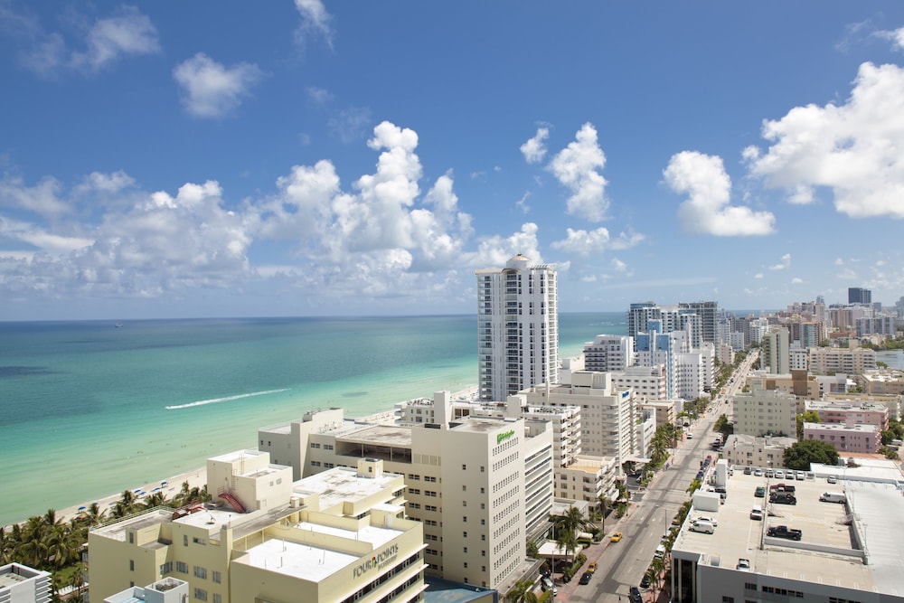 View from room, Fontainebleau Miami Beach