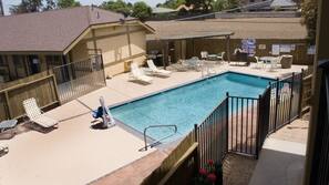 Seasonal outdoor pool