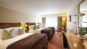 In-room safe, desk, blackout curtains, iron/ironing board