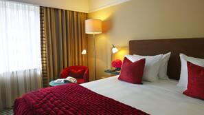In-room safe, desk, blackout curtains, iron/ironing board