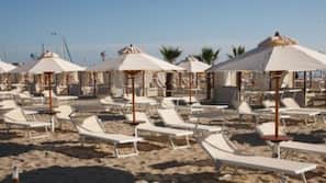 Spiaggia privata nelle vicinanze, lettini da mare, ombrelloni