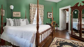Egyptian cotton sheets, premium bedding, desk, iron/ironing board