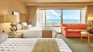 In-room safe, desk, blackout drapes, iron/ironing board