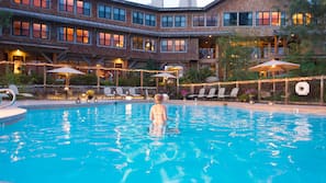 Seasonal outdoor pool