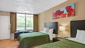 Pillowtop beds, in-room safe, desk, iron/ironing board