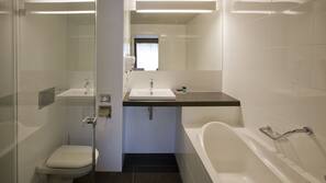 Gratis toiletartikelen, een haardroger