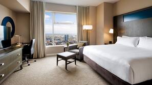 Premium bedding, pillow top beds, in-room safe, individually furnished