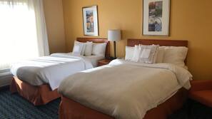 In-room safe, desk, iron/ironing board, free cribs/infant beds