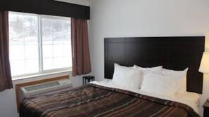 Premium bedding, desk, soundproofing, iron/ironing board