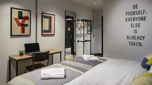 Iron/ironing board, free WiFi, linens