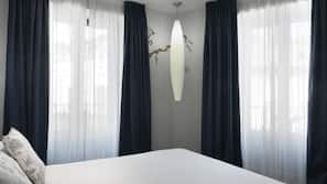 Minibar, in-room safe, desk, blackout drapes