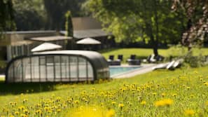 Seasonal outdoor pool