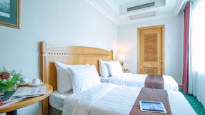 Minibar, in-room safe, desk, blackout curtains