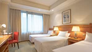 Minibar, in-room safe, desk, blackout curtains
