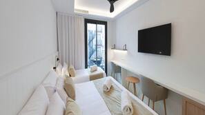 Premium bedding, in-room safe, desk, soundproofing
